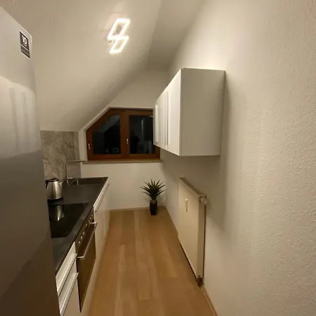 شقة Am Kaibach - Kueche - Balkon - Bad Forchtenberg