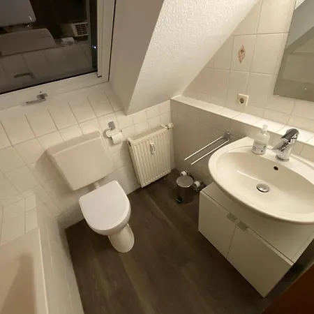 شقة Am Kaibach - Kueche - Balkon - Bad