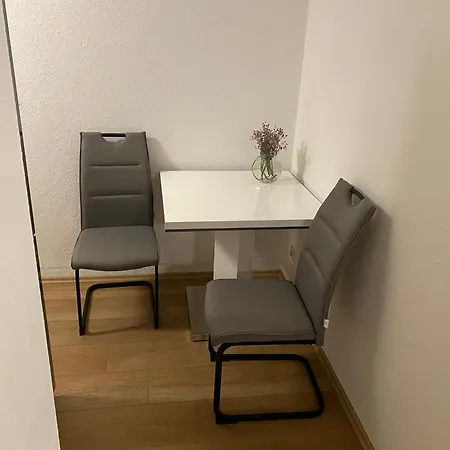 Am Kaibach - Kueche - Balkon - Bad Apartment Forchtenberg