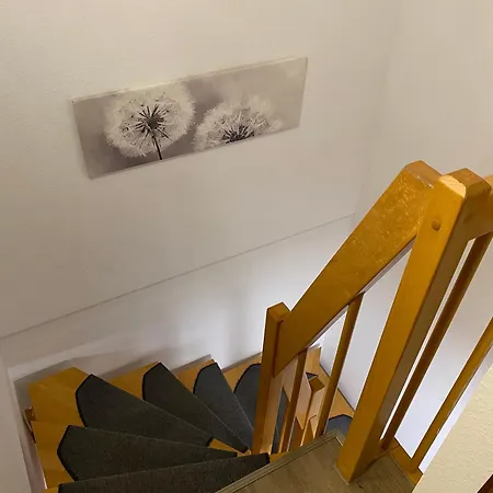 Am Kaibach - Kueche - Balkon - Bad شقة